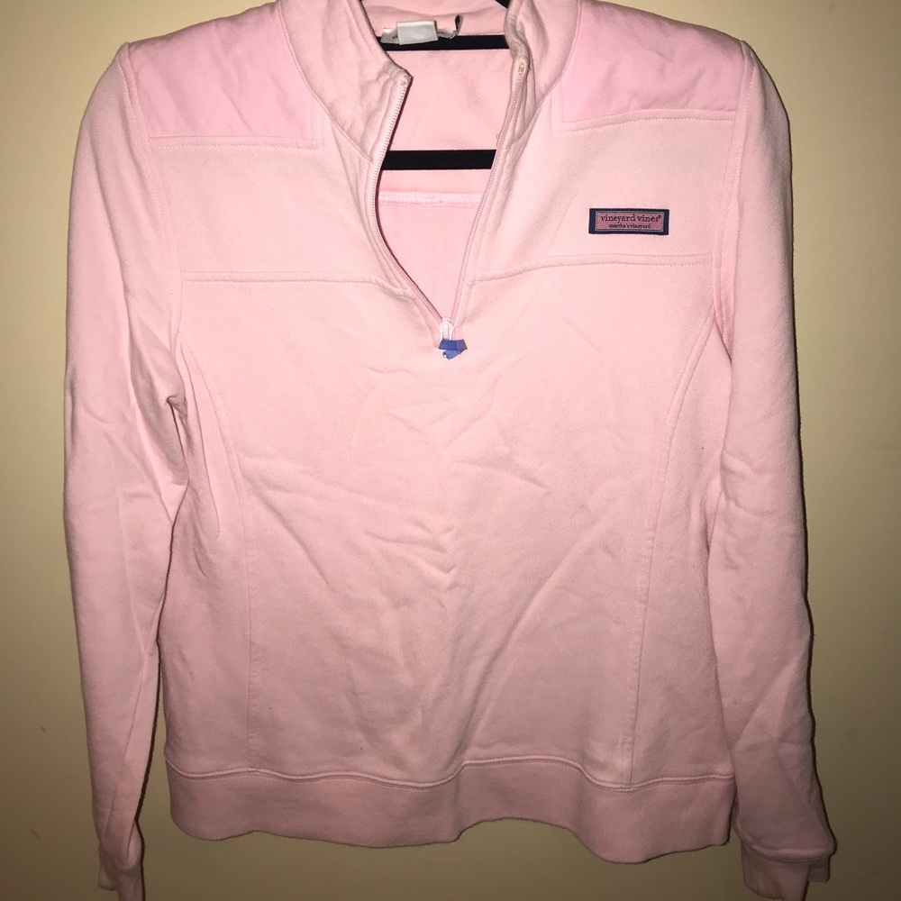 Vineyard vines pink pullover
